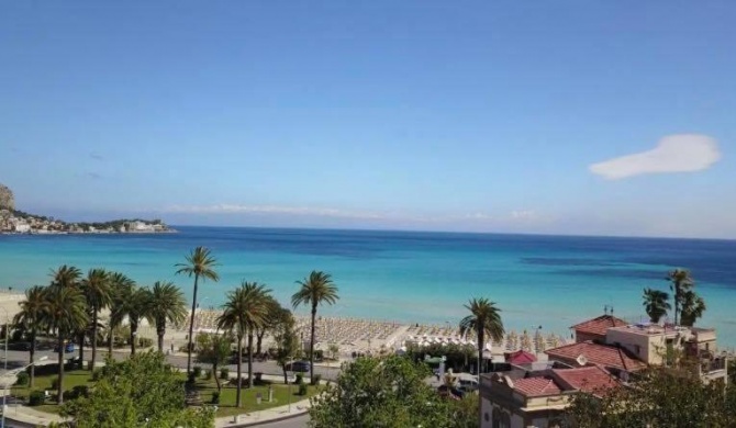 mondello sea view beach apartment