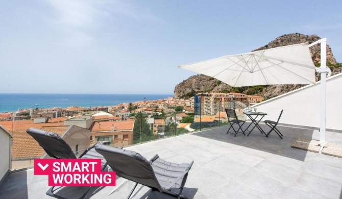 Una Terrazza vista mare su Cefalu'